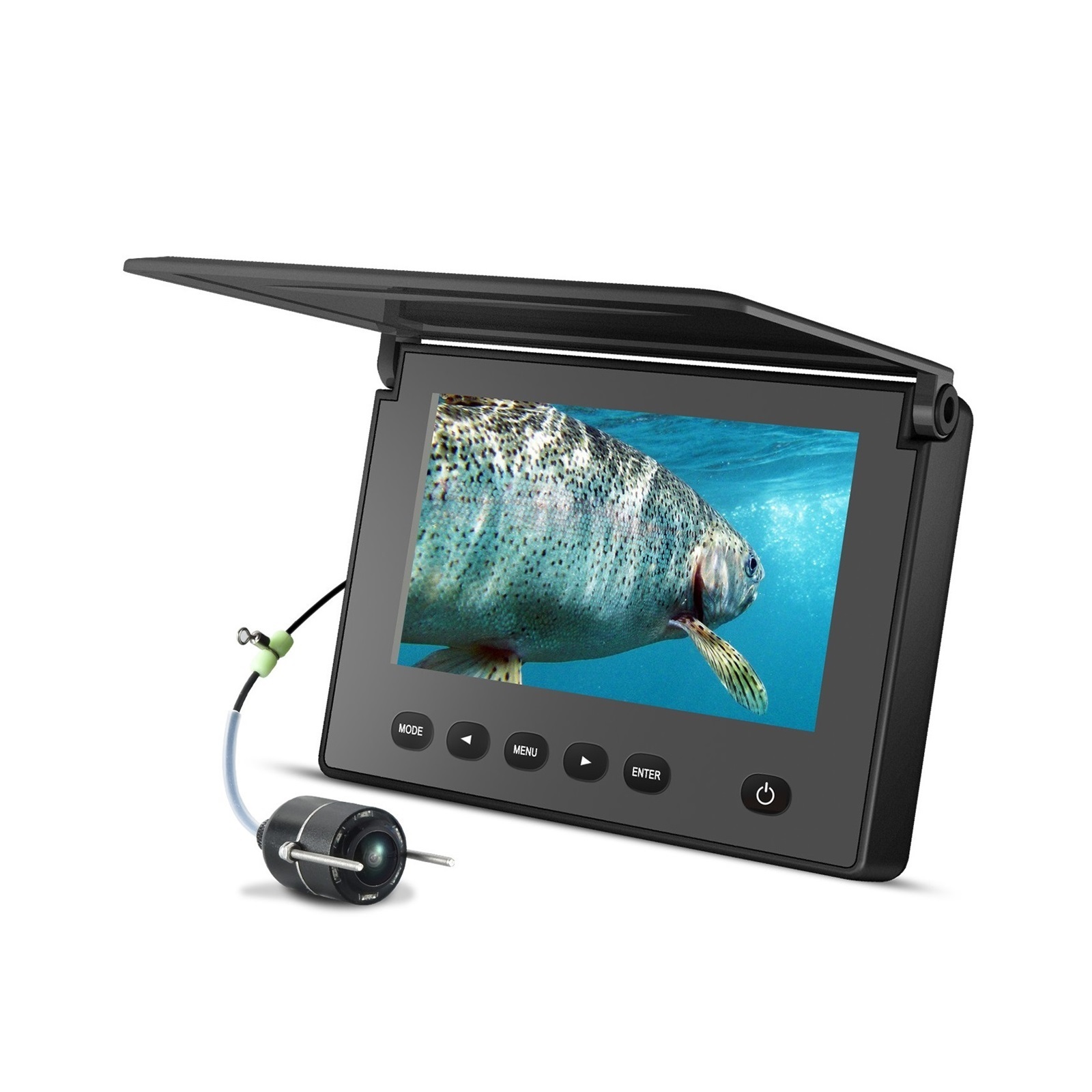 Underwater Fish Finder Fishing Camera Ice Fishing Night Vision Camera 4.3 Inch LCD Monitor Sport Video Camera Underwater